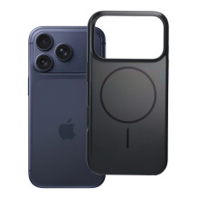 Case for iPhone 17 PRO Glossy Mag Cover compatible with MagSafe black