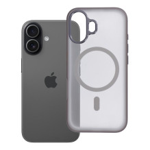 „iPhone 17 Flexline Mag Cover“ dėklas, suderinamas su „MagSafe“, pilkas