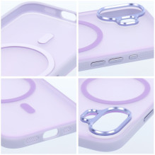 „iPhone 17 Flexline Mag Cover“ dėklas, suderinamas su „MagSafe“, violetinis
