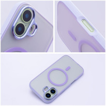 Case for iPhone 17 Flexline Mag Cover compatible with MagSafe purple