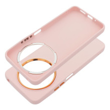 „Xiaomi Redmi 14C Frame“ dėklas, rausvos spalvos „Xiaomi Redmi 14C Frame“ dėklas, rausvos spalvos