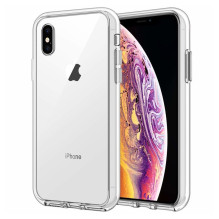 iPhone XS dėklas, itin plonas, 0,5 mm, skaidrus