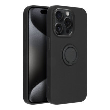 iPhone 15 PRO silikoninis žiedas, juodas