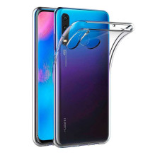 Huawei P30 LITE dėklas, itin plonas, 0,5 mm, skaidrus
