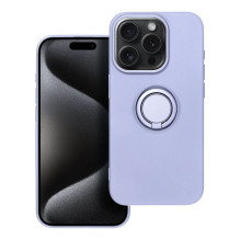 iPhone 15 PRO silikoninis žiedas, violetinis iPhone 15 PRO silikoninis žiedas, violetinis