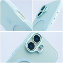 Case for iPhone 16 Flexline Mag Cover compatible with MagSafe green Case for iPhone 16 Flexline Mag Cover compatible with MagSafe green