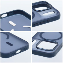„iPhone 16 Flexline Mag Cover“ dėklas, suderinamas su „MagSafe“, tamsiai mėlynas „iPhone 16 Flexline Mag Cover“ dėklas, suderinamas su „MagSafe“, tamsiai mėlynas