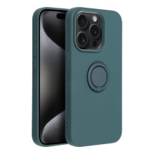 iPhone 15 PRO silikoninis dėklas su žaliu žiedu iPhone 15 PRO silikoninis dėklas su žaliu žiedu
