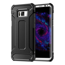 „Samsung S8 Armor“ dėklas, juodas