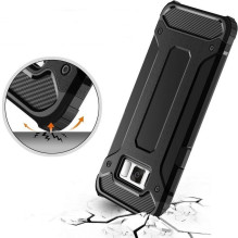 „Samsung S8 Armor“ dėklas, juodas