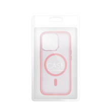 Case for iPhone 16 PRO Flexline Mag Cover compatible with MagSafe pink Case for iPhone 16 PRO Flexline Mag Cover compatible with MagSafe pink