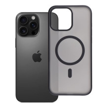 „iPhone 16 PRO MAX“ dėklas, „Flexline Mag Cover“, suderinamas su „MagSafe“, juodas