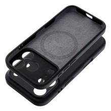 Case for iPhone 15 PRO Forcell F-Protect Rubber Premium compatible with MagSafe black Case for iPhone 15 PRO Forcell F-Protect Rubber Premium compatible with MagSafe black