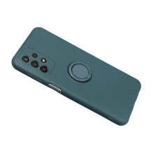 Case for Samsung A35 5G Silicone Ring green
