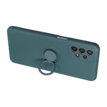 Case for Samsung A35 5G Silicone Ring green