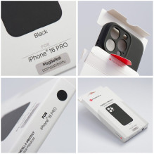 Case for iPhone 17 Forcell F-Protect Rubber Premium compatible with MagSafe black Case for iPhone 17 Forcell F-Protect Rubber Premium compatible with MagSafe black