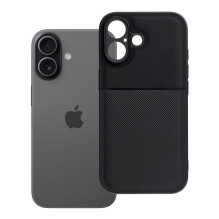 iPhone 17 dėklas, kilnus, juodas