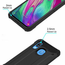 Case for Samsung A40 Armor black