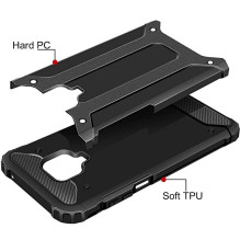 „Xiaomi Redmi Note 9S / 9 PRO“ šarvuotas dėklas, juodas „Xiaomi Redmi Note 9S / 9 PRO“ šarvuotas dėklas, juodas