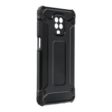 „Xiaomi Redmi Note 9S / 9 PRO“ šarvuotas dėklas, juodas „Xiaomi Redmi Note 9S / 9 PRO“ šarvuotas dėklas, juodas
