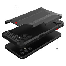 „Samsung A32 5G Armor“ dėklas, juodas „Samsung A32 5G Armor“ dėklas, juodas