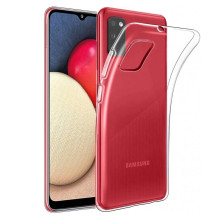 Samsung A02s galinis dėklas itin plonas 0,5 mm skaidrus Samsung A02s galinis dėklas itin plonas 0,5 mm skaidrus
