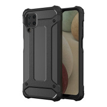 Samsung A12 Armor dėklas, juodas