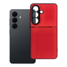 „Samsung S26“ dėklas, raudonas, kilnus