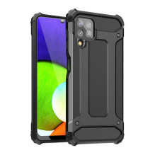 „Samsung A22 5G Armor“ dėklas, juodas „Samsung A22 5G Armor“ dėklas, juodas