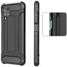 „Samsung A22 5G Armor“ dėklas, juodas „Samsung A22 5G Armor“ dėklas, juodas