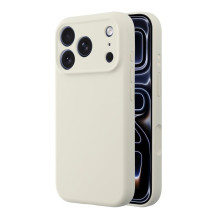 Case for iPhone 15 PRO MAX Forcell F-Protect Rubber Premium compatible with MagSafe antique white Case for iPhone 15 PRO MAX Forcell F-Protect Rubber Premium compatible with MagSafe antique white