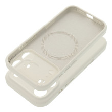 Case for iPhone 15 PRO MAX Forcell F-Protect Rubber Premium compatible with MagSafe antique white Case for iPhone 15 PRO MAX Forcell F-Protect Rubber Premium compatible with MagSafe antique white