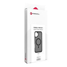 Case for iPhone 17 Forcell F-Protect Smoke Hybrid Premium compatible with MagSafe black Case for iPhone 17 Forcell F-Protect Smoke Hybrid Premium compatible with MagSafe black