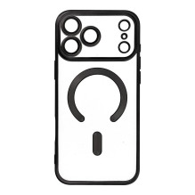 Case for iPhone 17 PRO MAX Electro Mag Cover compatible with MagSafe black Case for iPhone 17 PRO MAX Electro Mag Cover compatible with MagSafe black