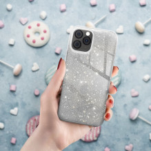 iPhone 16 PRO MAX dėklas, blizgantis sidabras iPhone 16 PRO MAX dėklas, blizgantis sidabras