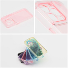 Case for iPhone 16 PRO MAX Matrix Clear powder pink