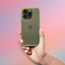 Case for iPhone 16 Matrix Clear yellow