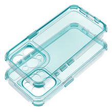 „iPhone 16 PLUS“ dėklas „Matrix“ – skaidrus, mėtinis „iPhone 16 PLUS“ dėklas „Matrix“ – skaidrus, mėtinis