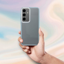 „Samsung S24 PLUS“ perlinis šviesiai mėlynas dėklas „Samsung S24 PLUS“ perlinis šviesiai mėlynas dėklas