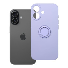 iPhone 17 silikoninis žiedas, violetinis