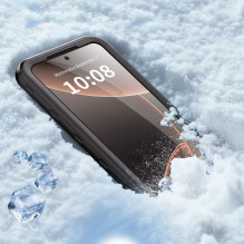 Case for Samsung A56 Shellbox waterproof black Case for Samsung A56 Shellbox waterproof black