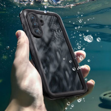 Case for Samsung A56 Shellbox waterproof black Case for Samsung A56 Shellbox waterproof black