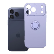 iPhone 17 PRO MAX silikoninis žiedas, violetinis iPhone 17 PRO MAX silikoninis žiedas, violetinis