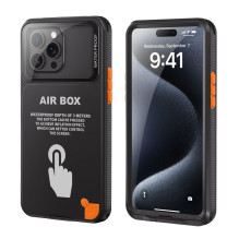 Dėklas „Airbox 6.7 Shellbox“ vandeniui atsparus, juodas