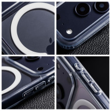 Case for iPhone 16 PRO MAX Forcell F-Protect Clear Hybrid Premium compatible with Magsafe transparent Case for iPhone 16 PRO MAX Forcell F-Protect Clear Hybrid Premium compatible with Magsafe transparent
