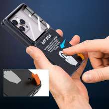 Case for Airbox MAX 6.9 Shellbox waterproof black Case for Airbox MAX 6.9 Shellbox waterproof black