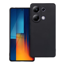 „Xiaomi Poco M6 PRO“ dėklas, matinės juodos spalvos