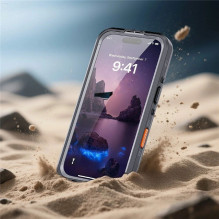 Case for iPhone 17 Waterproof Shellbox DOT compatible with MagSafe black Case for iPhone 17 Waterproof Shellbox DOT compatible with MagSafe black