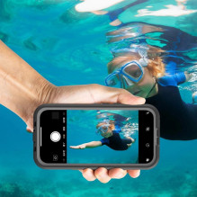 Case for iPhone 17 PRO Waterproof Shellbox DOT compatible with MagSafe black Case for iPhone 17 PRO Waterproof Shellbox DOT compatible with MagSafe black