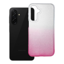 Samsung A26 5G dėklas, blizgus, skaidrus, rožinis Samsung A26 5G dėklas, blizgus, skaidrus, rožinis